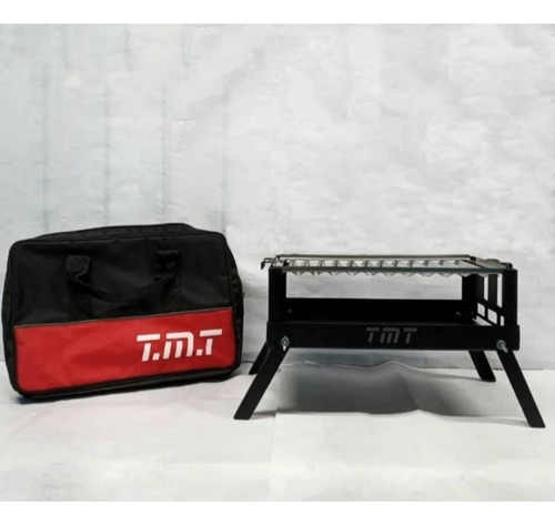 Parrillera Grill Para Camping De Acero Inoxidable Tmt