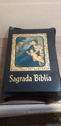 Antigua Sagrada Biblia Tamaño Gigante En Su Caja Original