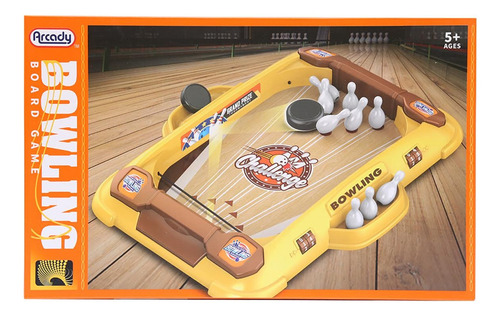 Juguete De Boliche Niños Bolos Infantil Juego De Mesa Multicolor