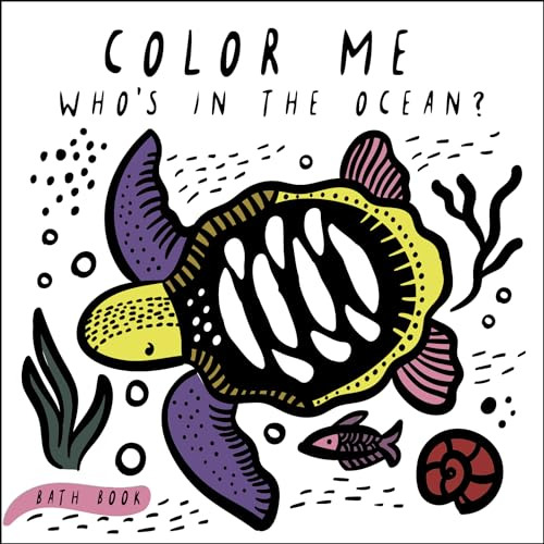 Color Me - Whos In The Ocean - Babys First Bath Book - Sajna
