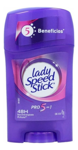 Desodorante En Barra Lady Speed Stick 45 G Pro 5 En 1