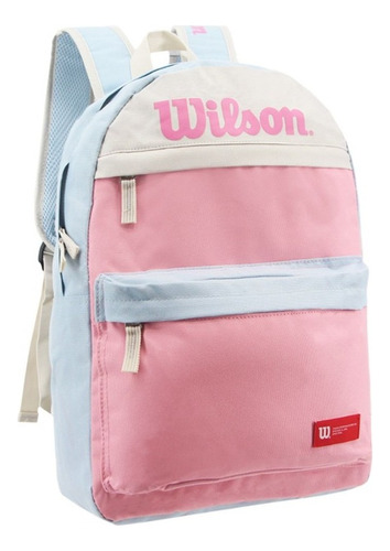 Mochila Wilson Mujer Urbana Impermeable Porta Notebook Gym