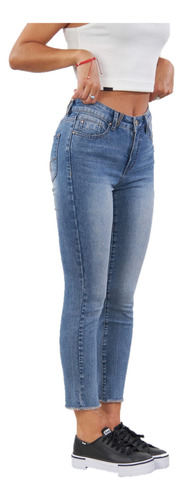 Jeans Mujer Skinny Classic Azul - Polemic