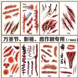 Imagen 2 de 5 de Maquillaje Hallowen Tatuaje 60 Planillas Con Envio Mayoreo