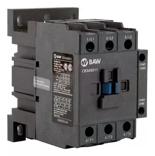 Contactor Tripolar 50a Bobina 220v Cb3a5011m7 BAW