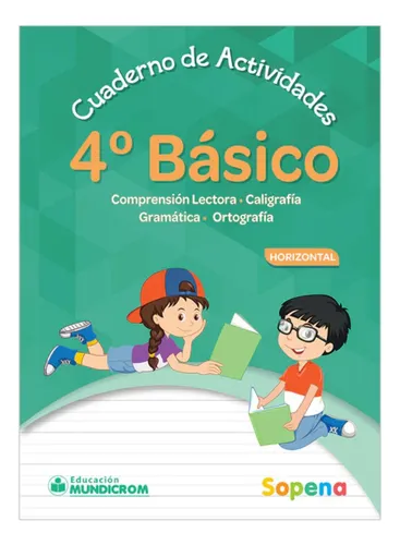 Cuaderno De Caligrafia Actividades Cuarto Basico Horizontal