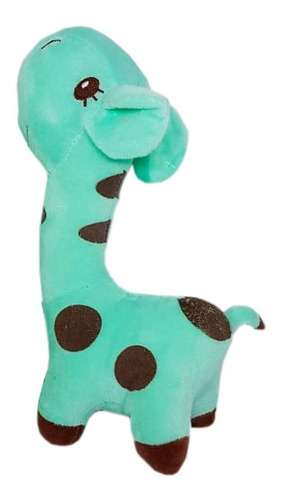 Brinquedo Pelúcia Para Cães Girafa Divertida Cor Verde-claro