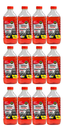 Kit Aditivo Multipropósito Elevador De Cetano Diesel 1l X12u