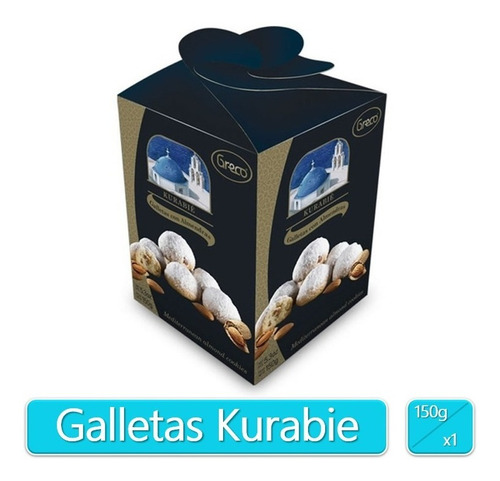 Galletas Mediterraneas Trozos De Almendras Kurabie 150gr