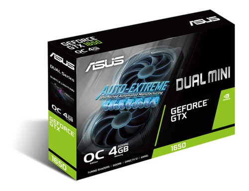 Placa Video Asus Gtx 1650 Dual Mini Oc 4gb Gddr6