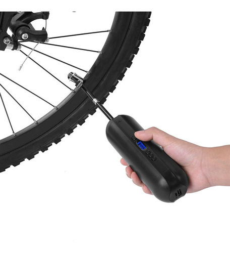 Bomba Portátil Recargable Para Bicicleta, Presión De Aire