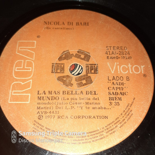 Simple Nicola Di Bari Rca Victor C20