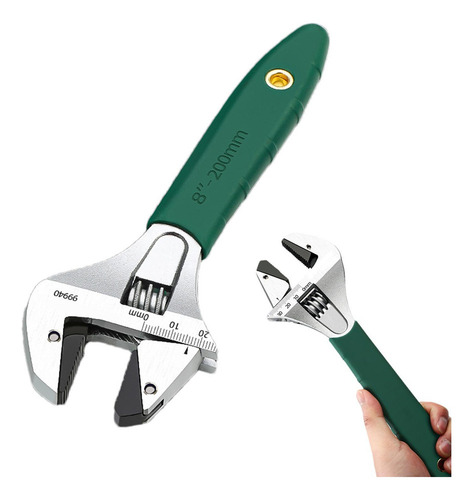 Llave De Trinquete Llave Ajustable De Acero Llave Grande Mul