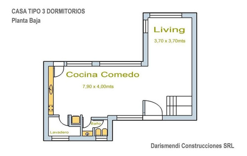 Imagen 9 de 22 de Casa De 3 Dormitorios Puerto Roldán Barrio Privado