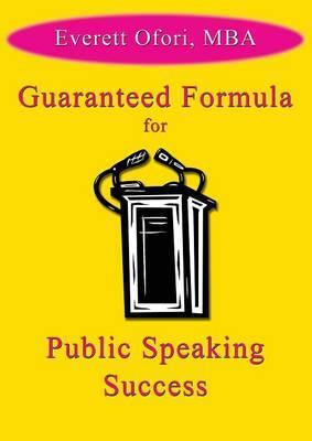 Libro Guaranteed Formula For Public Speaking Success - Ev...