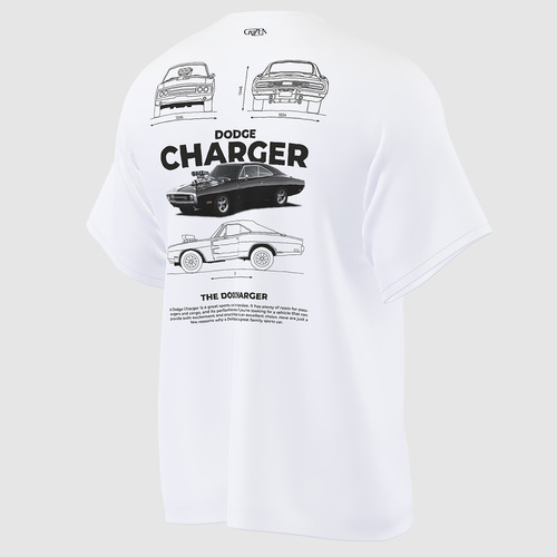 Playera Dodge Charger Toretto Fast And Furious Gazen