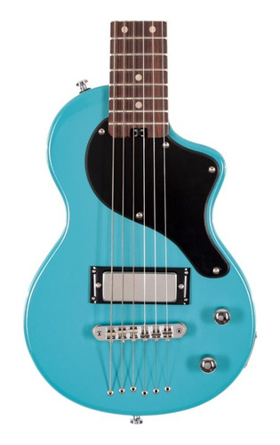 Blackstar Carry-on-st Tib Guitarra Eléctrica De Viaje Azul Color Celeste Material del diapasón Laurel Orientación de la mano Diestro