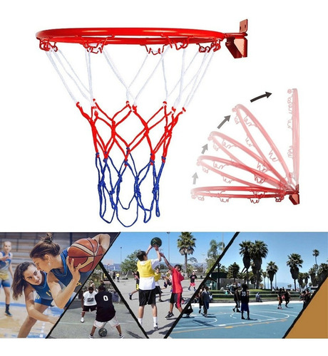 Canasta De Baloncesto De 108 Cm Para Colgar En La Pared, Par