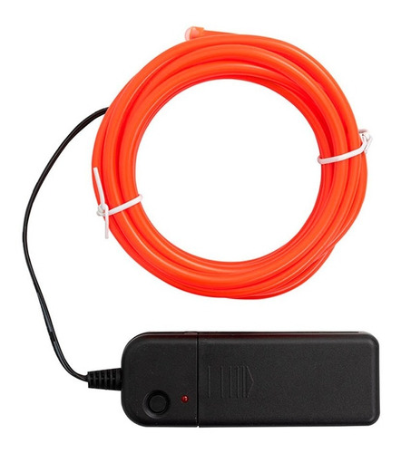 Hilo Luminoso Led  Fibra Optica - 3mts Pilas De Regalo