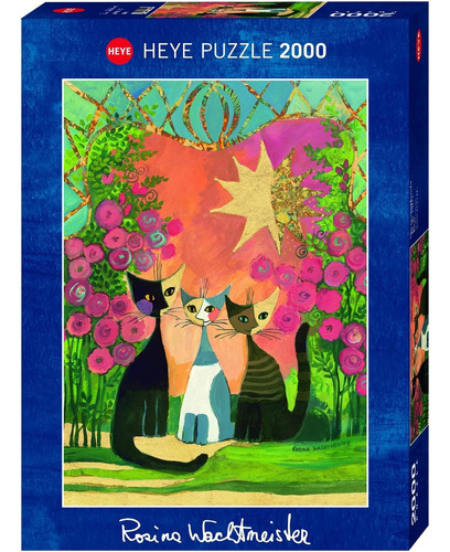 Rompecabezas Puzzle Heye De 2000 Piezas: Rosina - Roses