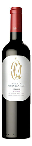 Vino Tinto Cava Quintanilla Nebbiolo Reserva 750 Ml