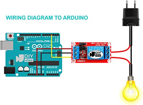 Módulo De Relé Diyables De 3 Piezas Para Arduino, Esp32, Esp