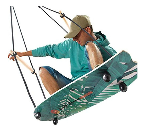 Soft Booms Sports Stand Up Surfing Swing, Monopatín Árbol