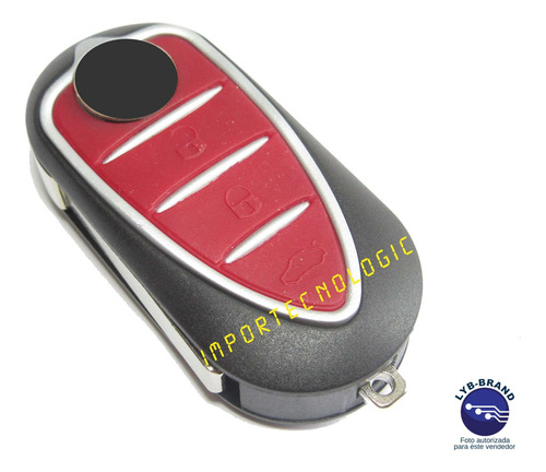 Carcasa Llave Alarma Navaja Para Alfa Romeo Mito 2011 2013