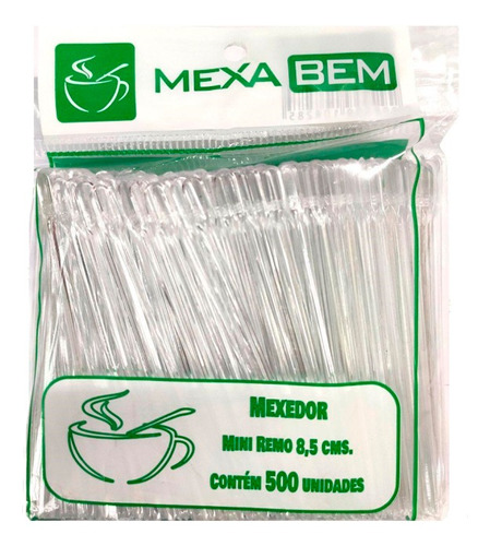 6000 Mexedor Tipo Mini Remo 8,5 Cm Café Chá Mexa Bem