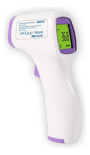 Termometro Laser Digital Infravermelho Febre De Testa Bebe E