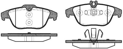 Pastillas De Freno Mercedes Benz Clase C 08/14