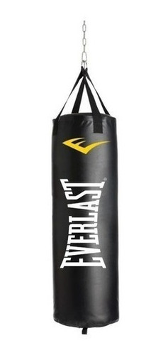 Bolsa De Boxeo Everlast 80 Lbs Nevatear Con Cadena Vacia