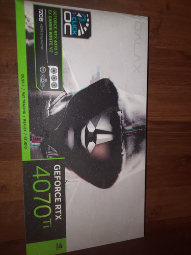 Tarjeta Gráfica Galax Rtx 4070 Ti White Oc V2 12 Gb Gddr6x (Usado)