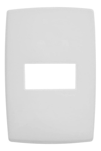Placa 4x2 Pial Plus 618505 Branca 1 Posto Horizontal