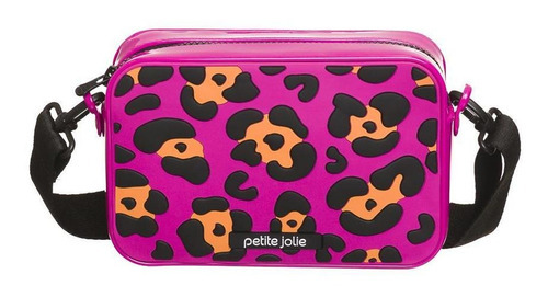 Bolsa Petite Jolie Pop Dark Pink/preto - Pj10738 Cor Rosa