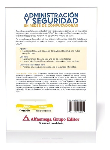 Administración Y Seguridad En Redes Y Computadoras