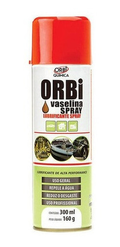 Imagem 1 de 2 de Vaselina Spray Lubrificante Anti Ferrugem 300ml