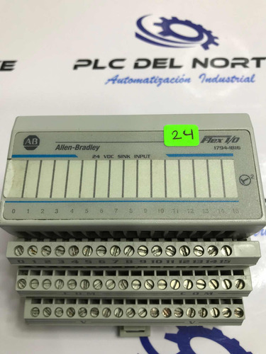 Allen Bradley 1794-ib16 Mod De Entradas Y 1794-tb3 24 (Usado)