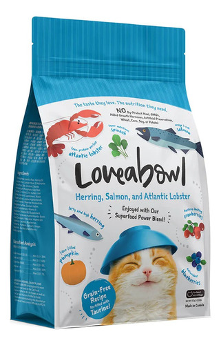 Alimento Gato Loveabowl Salmon Langosta 4.1 Kg Grain Free