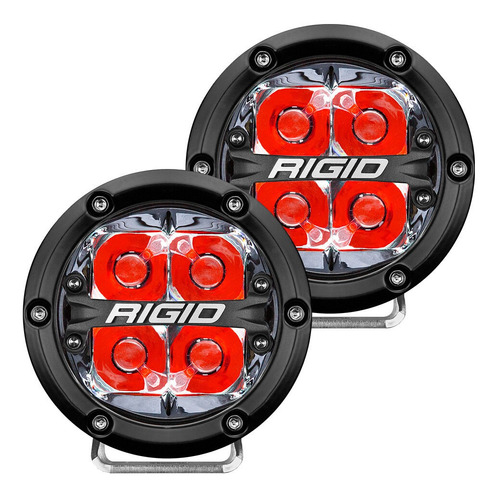 Rigid 360-series 4in Spot Rojo Light (par)