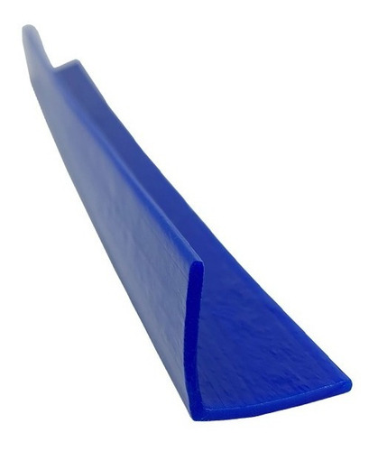 Perfil Ángulo Flexible Plástico Pvc Lados Iguales Esquinero Color Azul