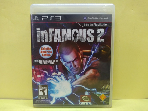 Infamous 2 Playstation 3 Ps3 Usado Completo Buen Estado. (Usado)