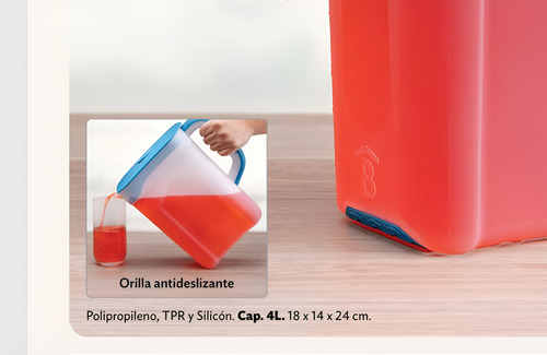 Jarra 4 Litros Better Jarra Smart Con Tapa Blanco