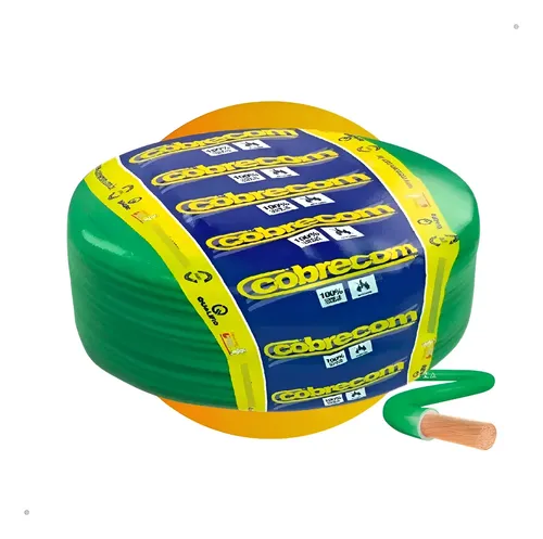 Cabo Flexível Cobrecom 2,5mm Rolo 100mts 750v Escolha A Cor COBRECOM por Rabello