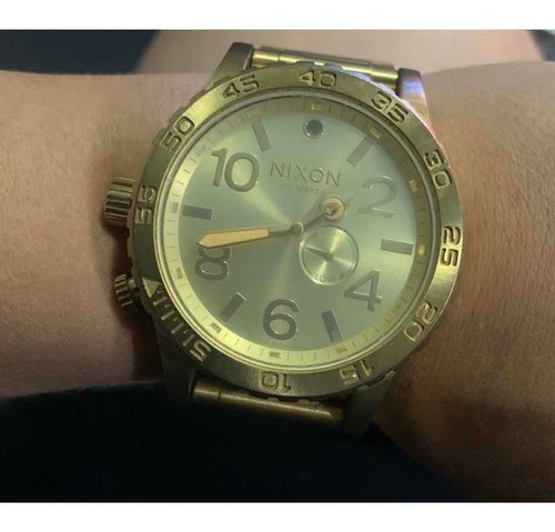 Relógio Nixon 51.30 Dourado Original
