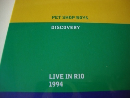 Cdx2+dvd - Pet Shop Boys - Discovery Live In Rio 1994 Import
