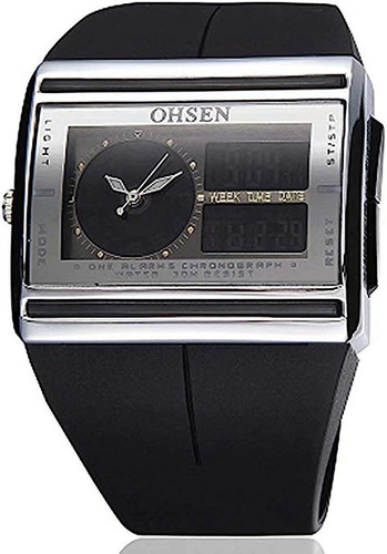 Reloj Ohsen Analogico/ddig.casual  Sumergible Hasta 30 Mtrs