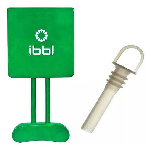 Torneira Refresqueira Ibbl Bbs1-2 Verde+ Bico Silicone Kit
