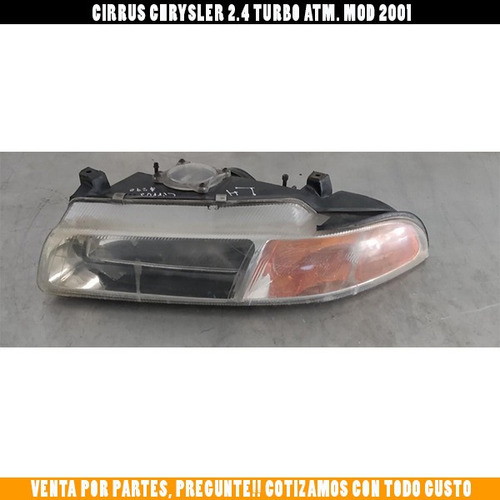 Faro Izquierdo Cirrus Chrysler 2.4 Turbo Atm. Mod 2001