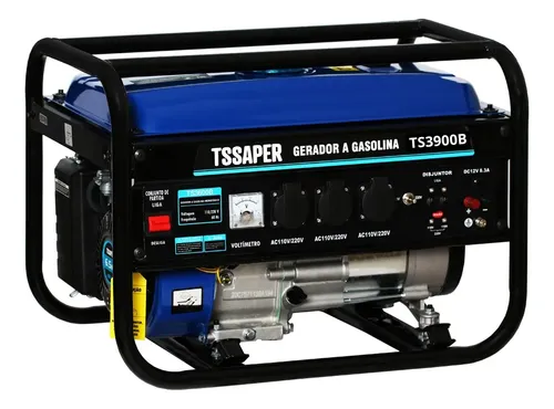 Gerador De Energia A Gasolina 3kw Partida Manual Avr 110/220